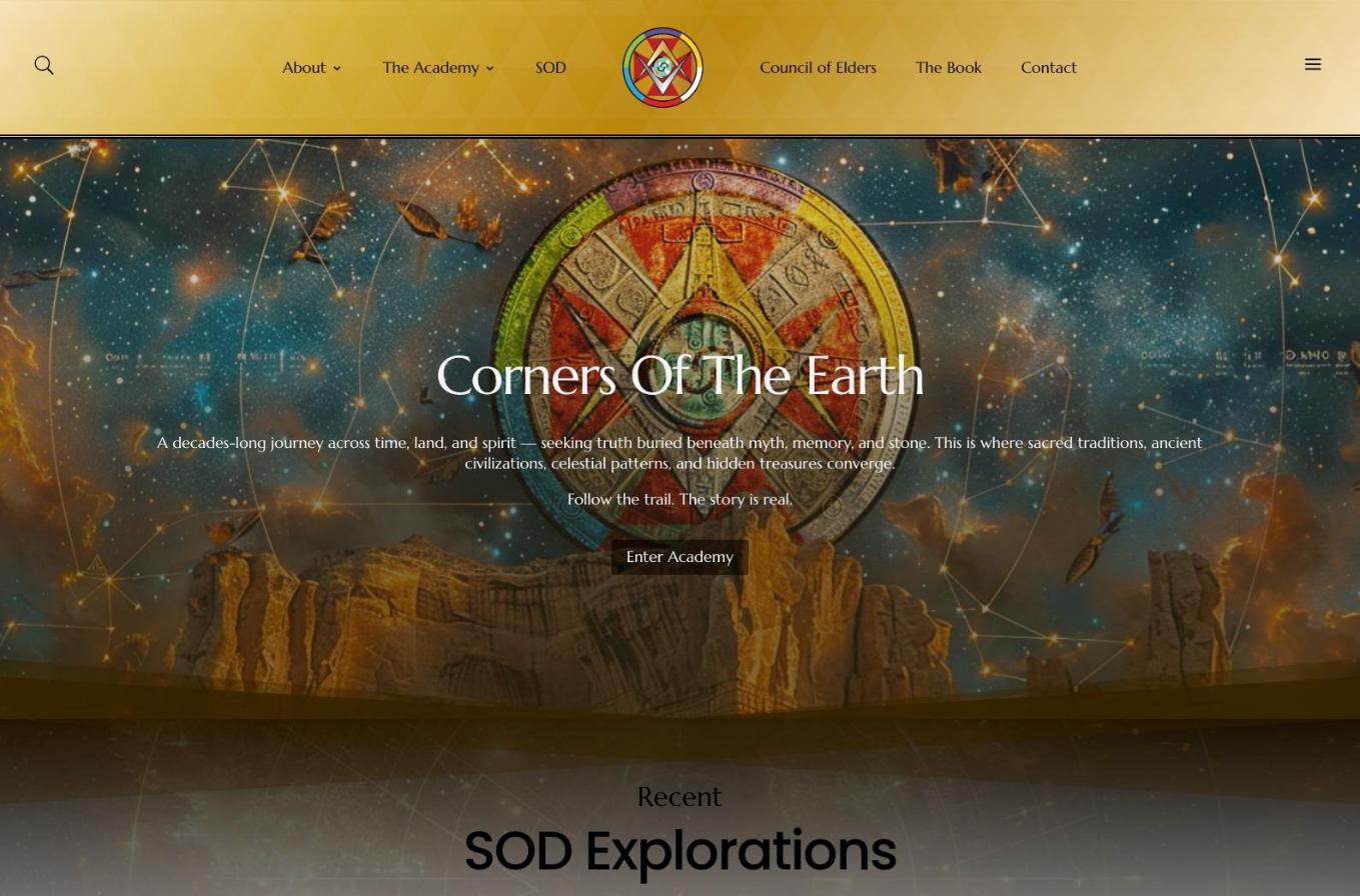 Corners of the Earth website